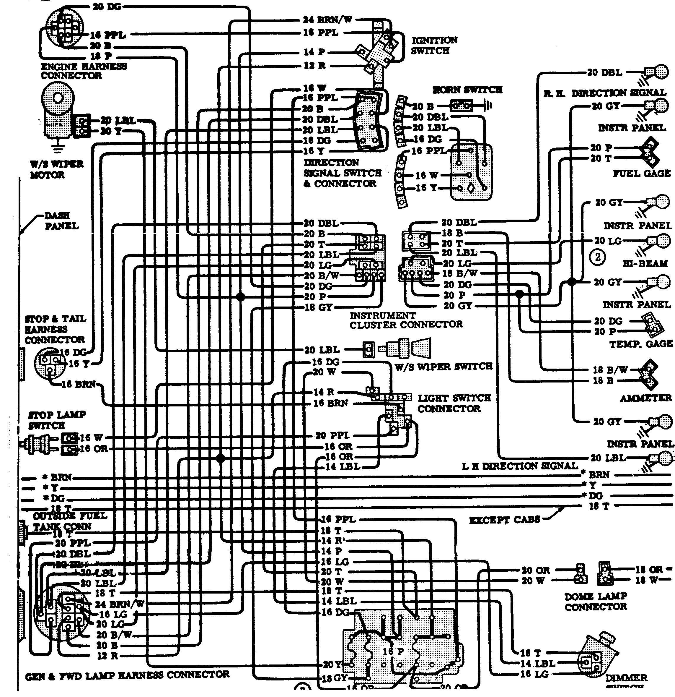 Wiring Diagram 65 Chevy C10 Lmc Truck | Wiring Library