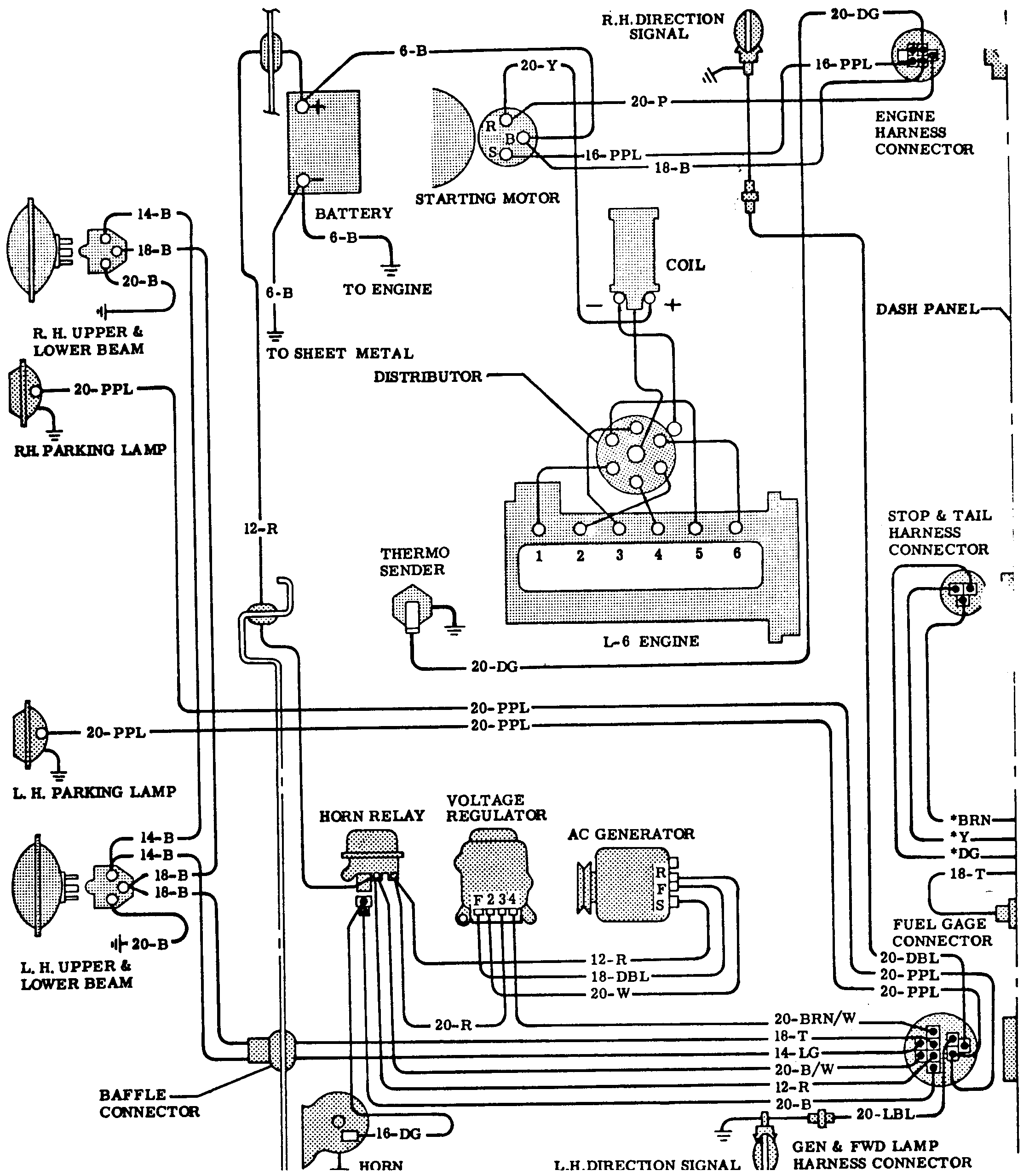 Wiring Diagrams 59 60 64 88 El Camino Central Forum