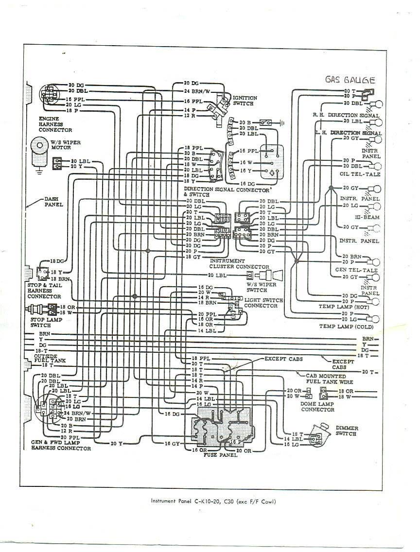 1965 C10 Chevy Truck Starter Wiring | Wiring Library