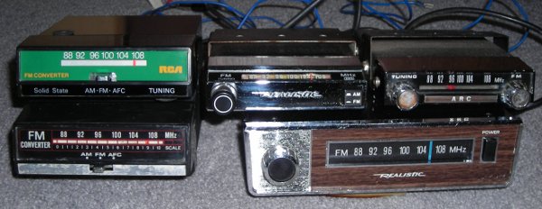 Photo of typical AM / FM Converters