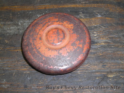 Before photo of original gas cap